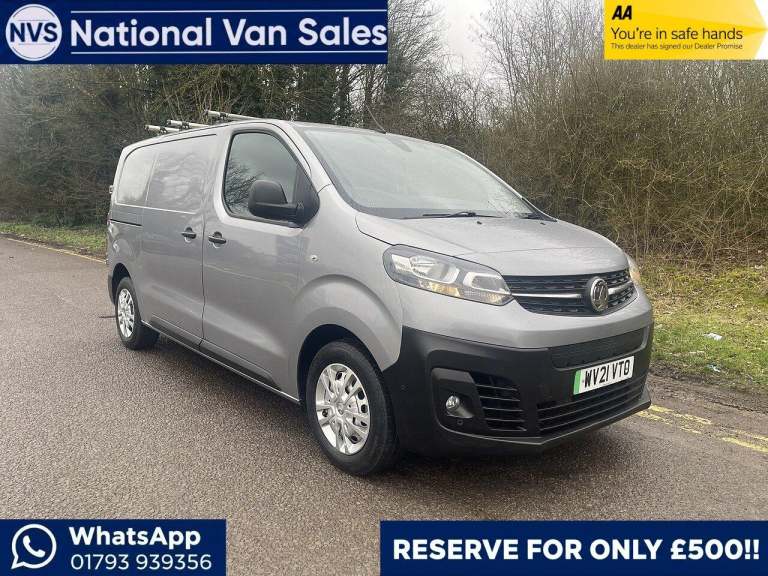 2021 Vauxhall Vivaro Electric 3100 50kWh Dynamic Auto L1 H1 5dr PANEL VAN Electric Automatic