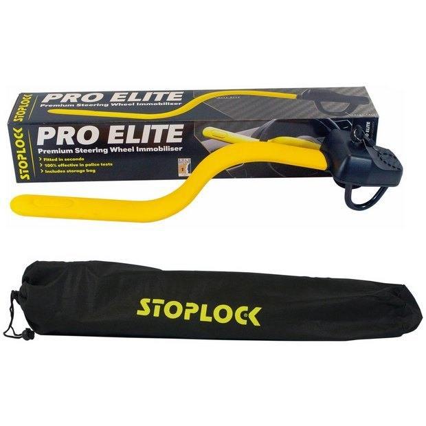 New STOPLOCK PRO ELITE CAR MOTOR STEERING WHEEL LOCK ANTI THEFT THATCHAM CAT 3 APPROVED HG150