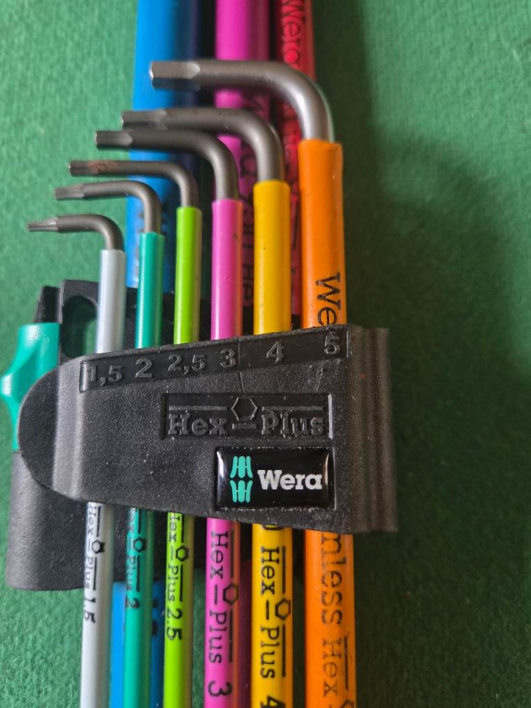 Wera 950/9 TX XL Multicolour 1 TORX L-Key Set