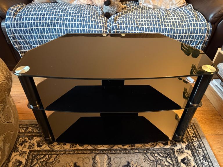 Glass TV Stand 1000x460x500mm