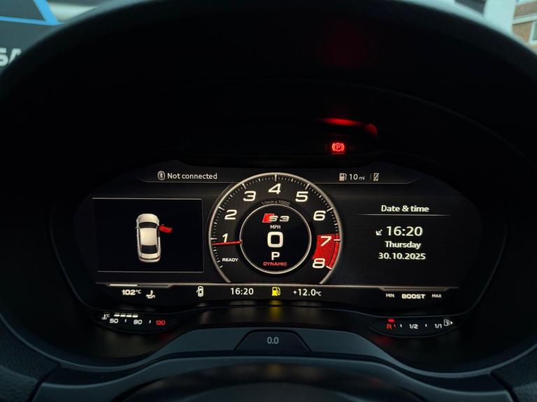 2018 Audi S3 2.0 TFSI Black Edition S Tronic quattro Euro 6 (s/s) 4dr SALOON Petrol Automatic