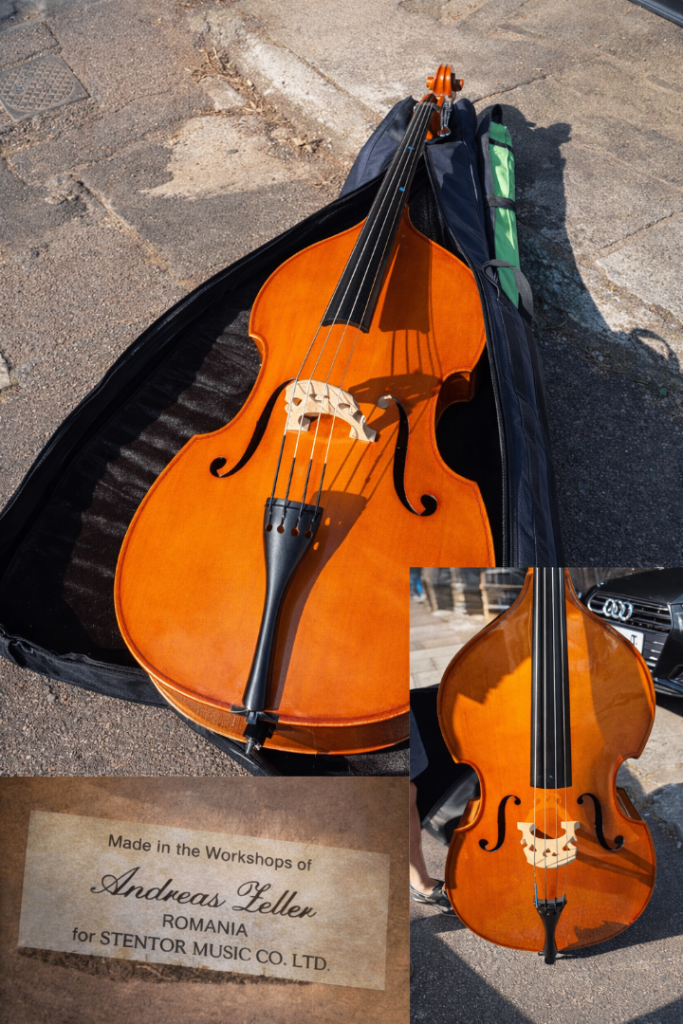 Double Bass (1/4 size) – Stentor (Andreas Zeller Workshops, Romania)