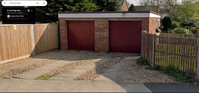 UB7 ~ Double lock up garage with spacious parking! in front for sale ~ Heathrow Airport Parking!