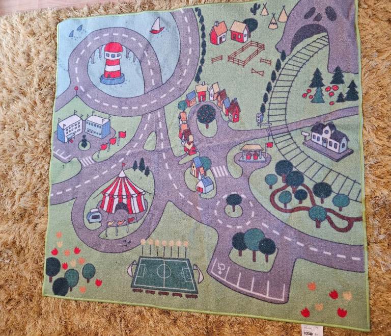 Ikea kids stadsdel rug 
