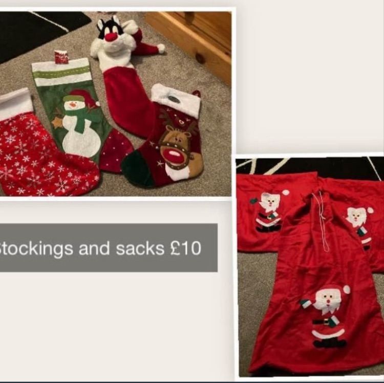 Christmas decorations, table wear, 