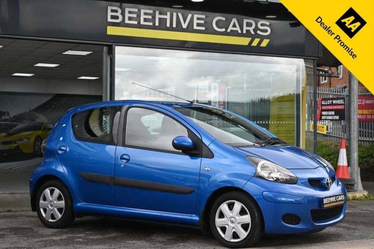 2011 11 TOYOTA AYGO 1.0 VVT-I BLUE HATCHBACK 5DR PETROL MULTIMODE EURO 4 (67 BHP