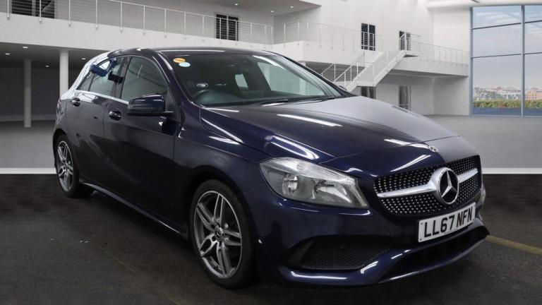 2017 Mercedes-Benz A-Class A180d AMG Line 5dr Auto ++ 7 SERVICES / ULEZ / BLUETOOTH ++ HATCHBACK ...