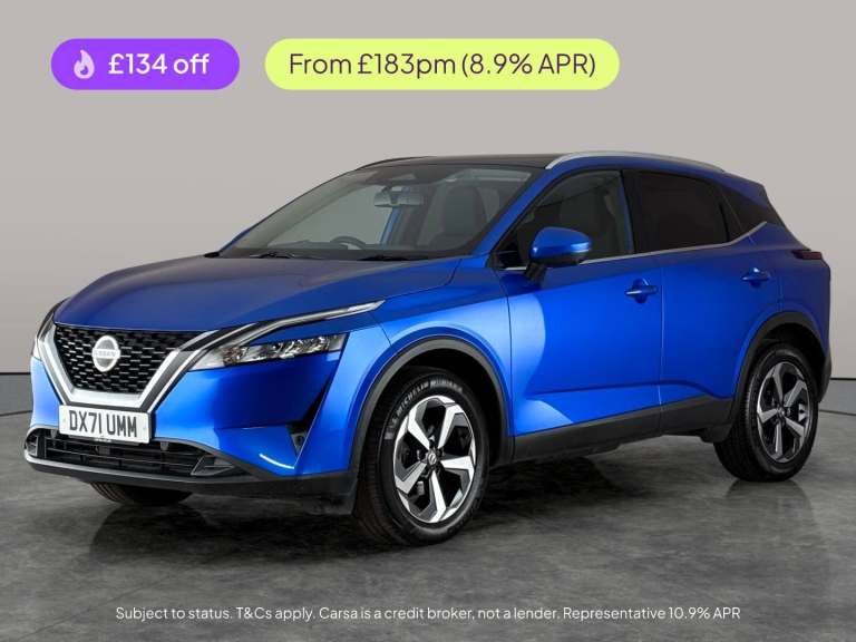 2021 Nissan Qashqai 1.3 DiG-T MH N-Connecta [Glass Roof] 5dr - LANE DEPARTURE  - BLIND SPOT ASS S...