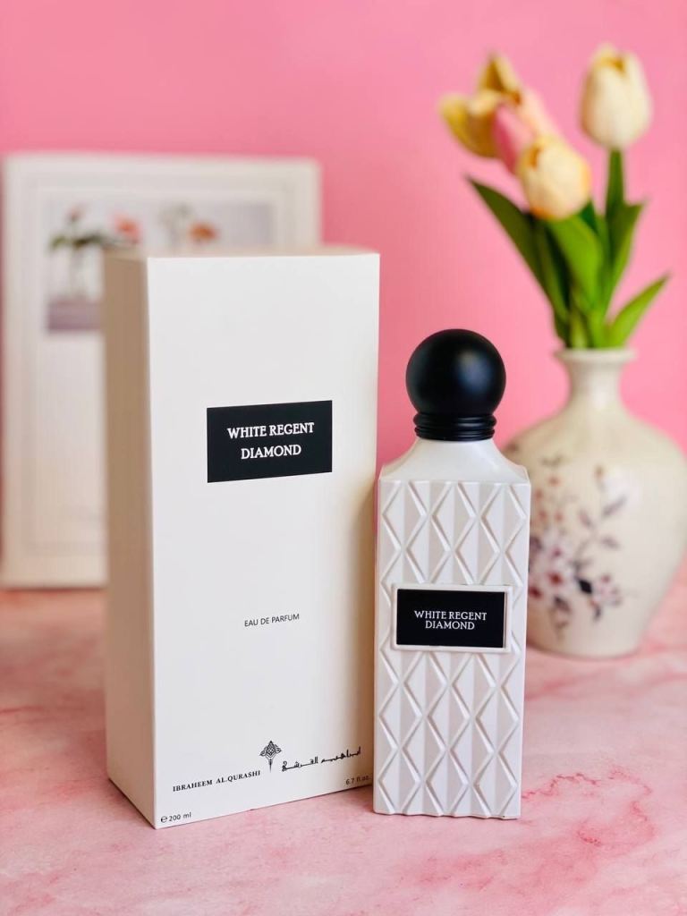 IBRAHEEM AL QURASHI WHITE REGENT DIAMOND 150ML EDP | UNISEX LUXURY FRAGRANCE/ Ibraq