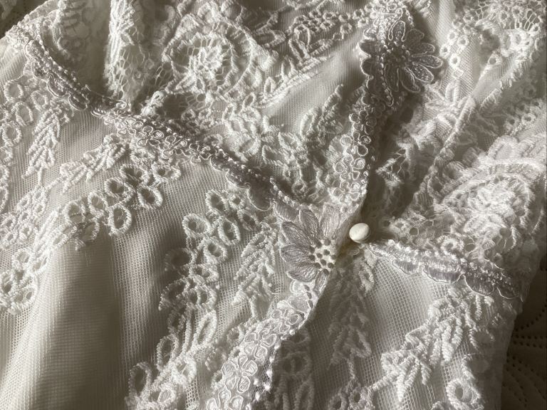 Ivory wedding dress uk 8 new