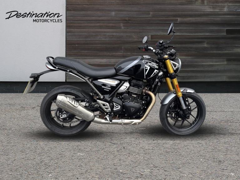2025 Triumph Speed 400 STANDARD COLOUR Petrol black Manual
