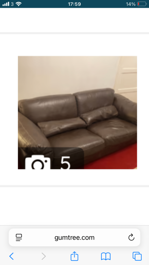 Free sofa