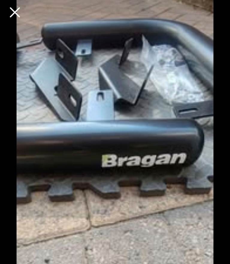 Bergen rear bumper corner bars for Vauxhall Vivaro van? 