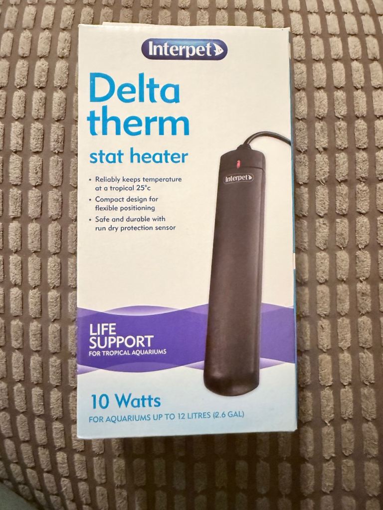 image for Brand New- Interpet Delta therm aquarium pump-new  10 watts