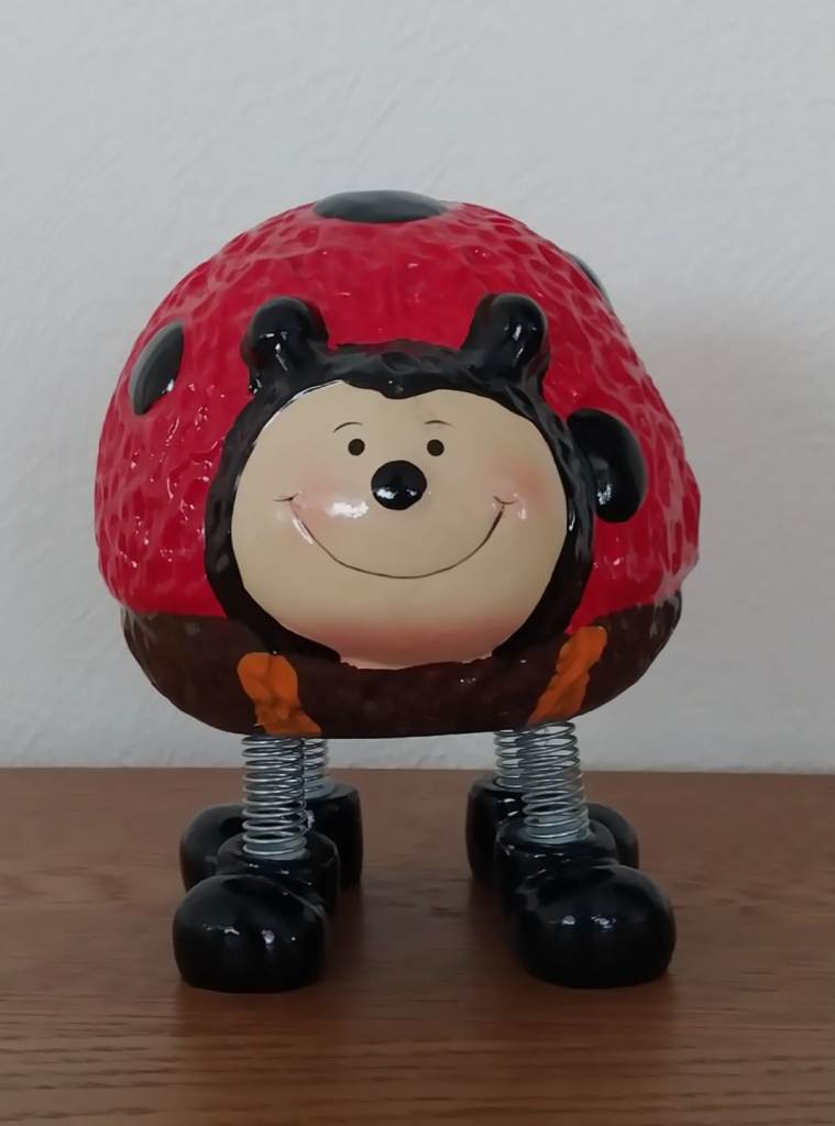 Ladybird money box 