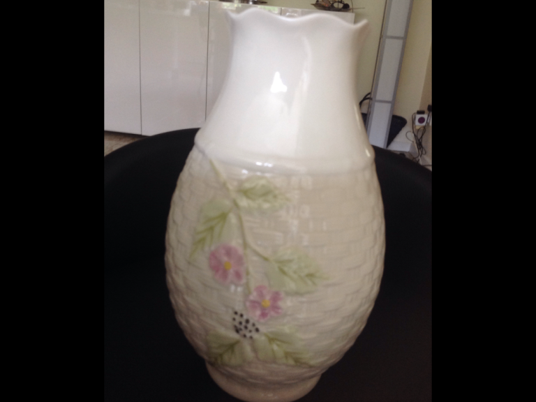 Belleek vase
