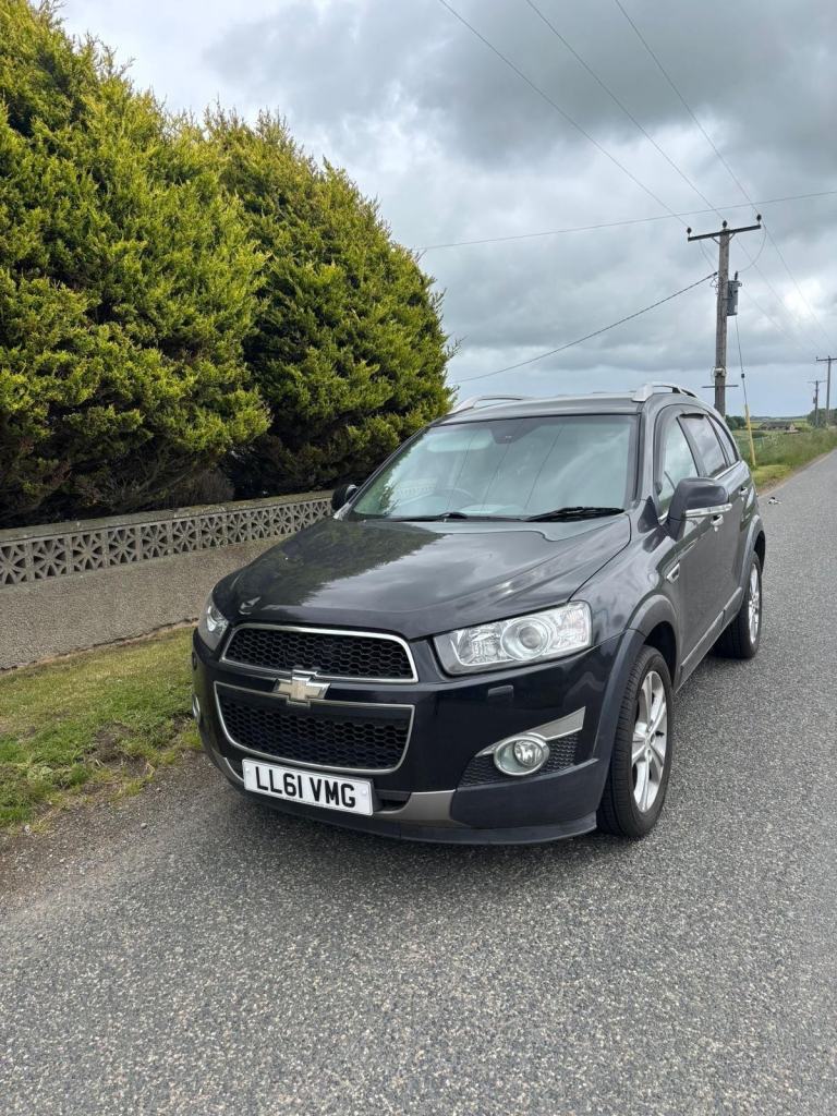 201261 Chevrolet Captiva 2.2 VCDI Auto 7 Seater Black Tow Bar MOT 01/27.