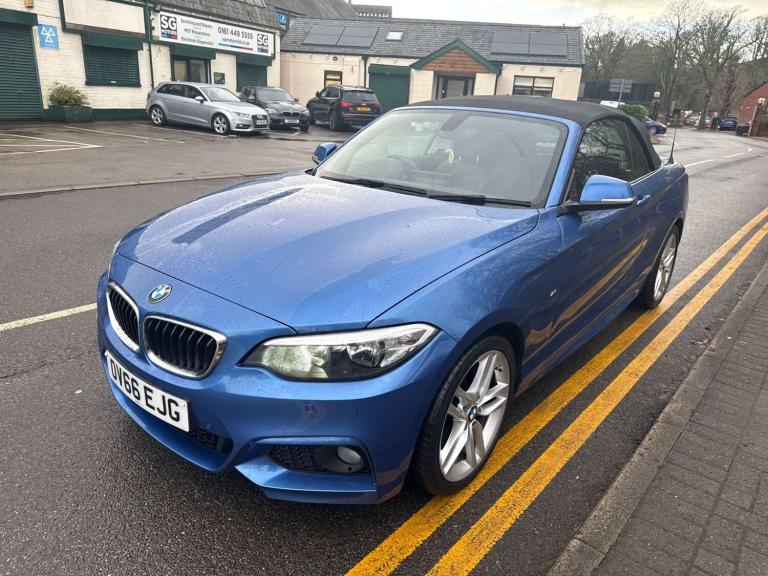 2016 BMW 2 Series 2.0 220D M Sport 2dr Convertible Diesel Manual