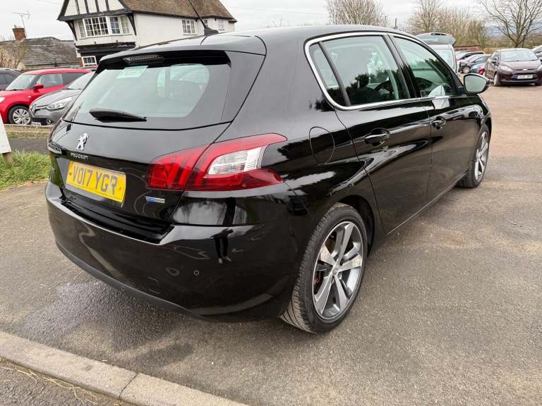 PEUGEOT 308 1.2 PureTech Allure Black Manual Petrol 2017