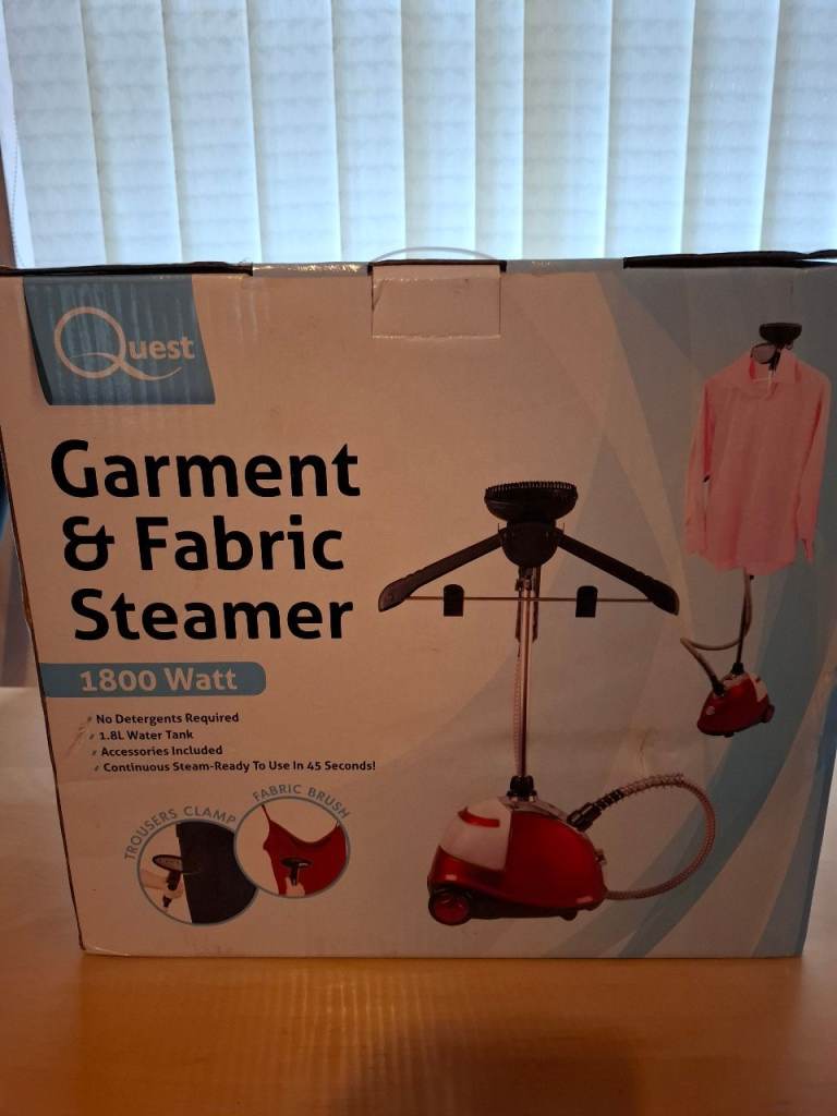 Quest garment and fabric steamer