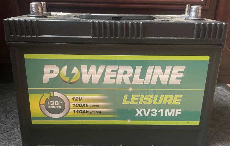 ✅12V Leisure Marine Recreation Caravan Boat Motorhome Battery 100Ah Powerline XV31MF🔋