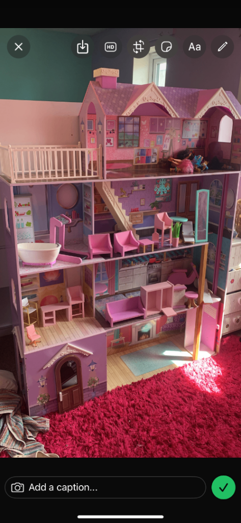 Large Barbie house 