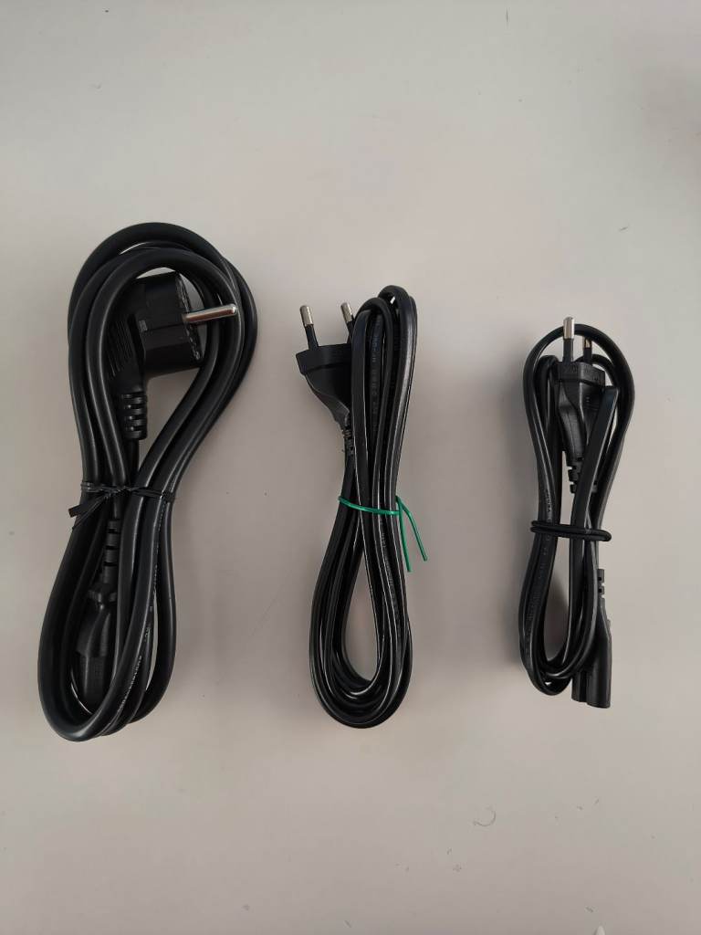 FREE 3 x EU Power Leads 