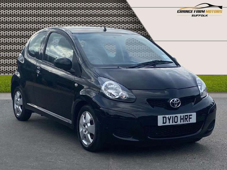 2010 Toyota AYGO 1.0 VVT-i Black 3dr [2010] HATCHBACK PETROL Manual