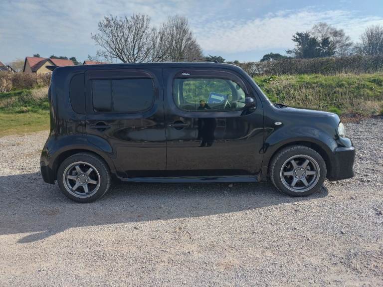 Nissan Cube Rider 1.5 petrol Auto, 2012, low mileage import, black, 48300 miles only, ULEZ compliant