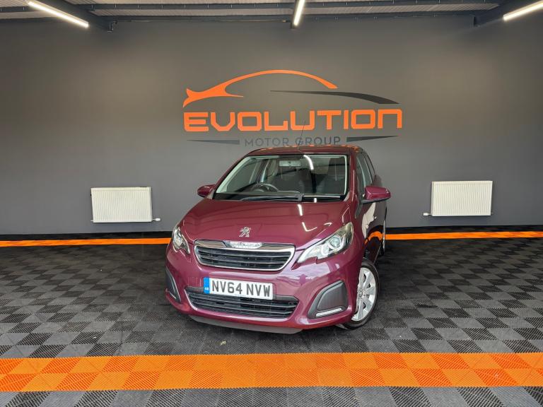 2014 Peugeot 108 1.0 Active 3dr HATCHBACK Petrol Manual