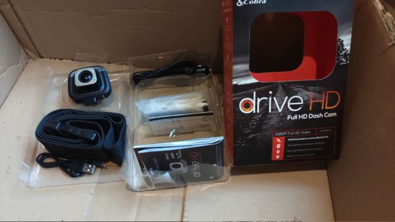 Drive HD Dashcam. Never used 