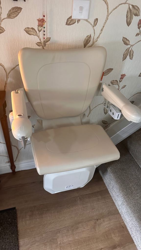 Handicare Stairlift – Cream, Excellent Condition