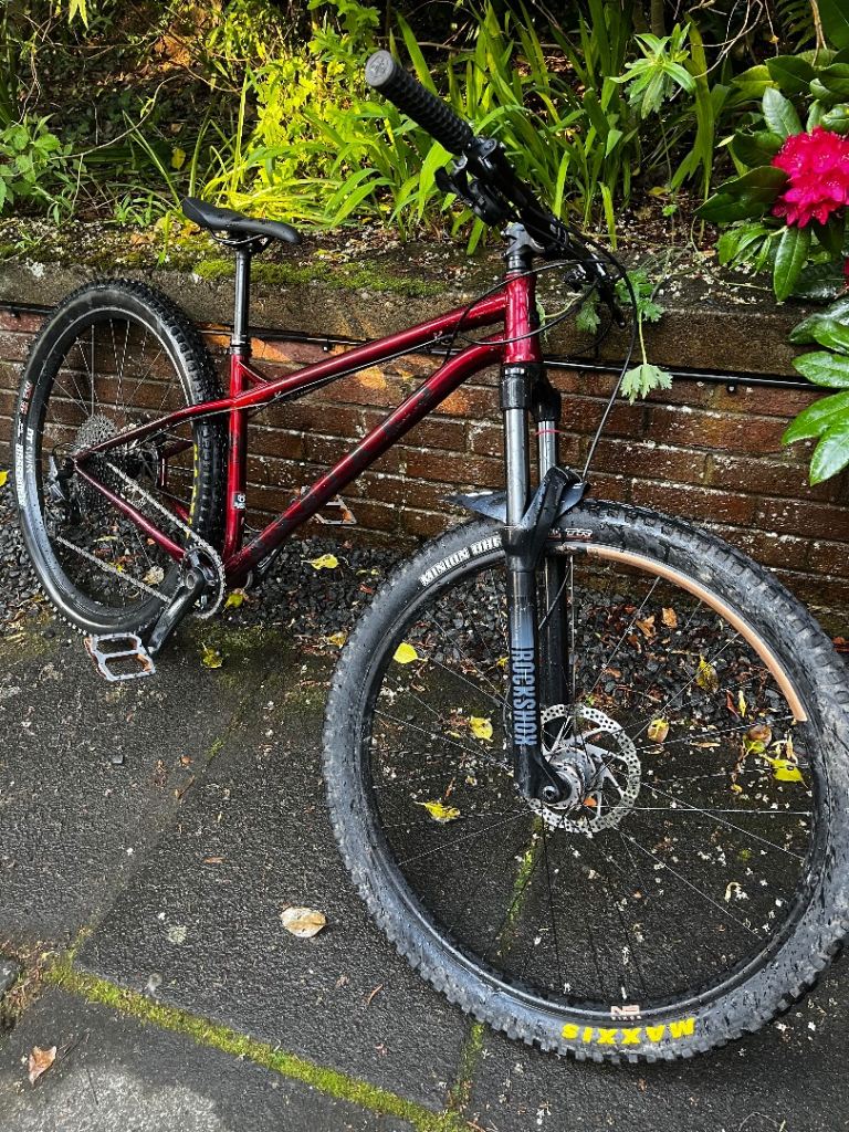 NS Bikes Eccentric Cromo Hardtail Mountain Bike Metallic Red