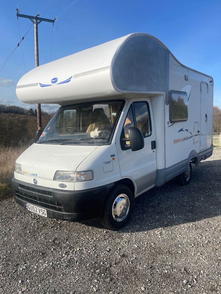 Fiat Ducato 2002/2003 motorhome 4 berth