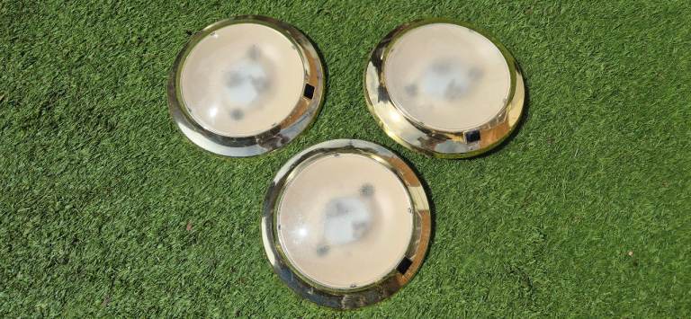 Three internal lights 12V for camper caravan motorhome boat.