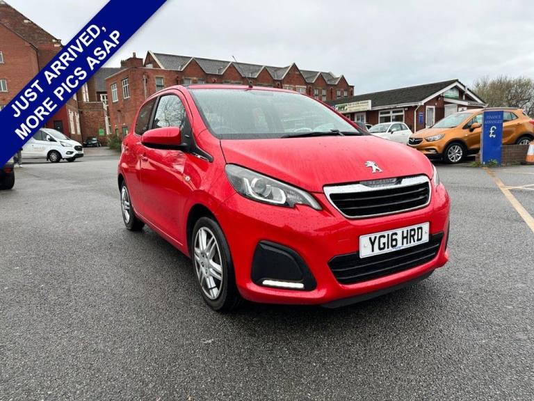2016 Peugeot 108 1.0 Active 5dr HATCHBACK PETROL Manual