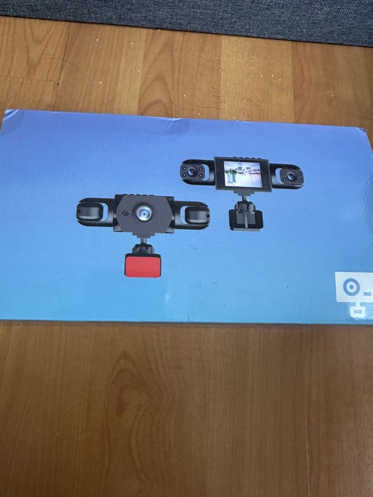 New Car Dash Cam with Rear Camera and Parking Monitor