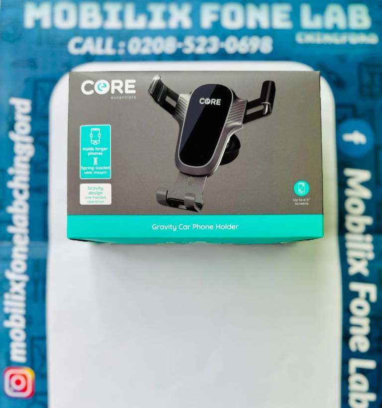 Brand New Universal Core Air-vent Gravity Car Phone Holder Holds Larger Phones