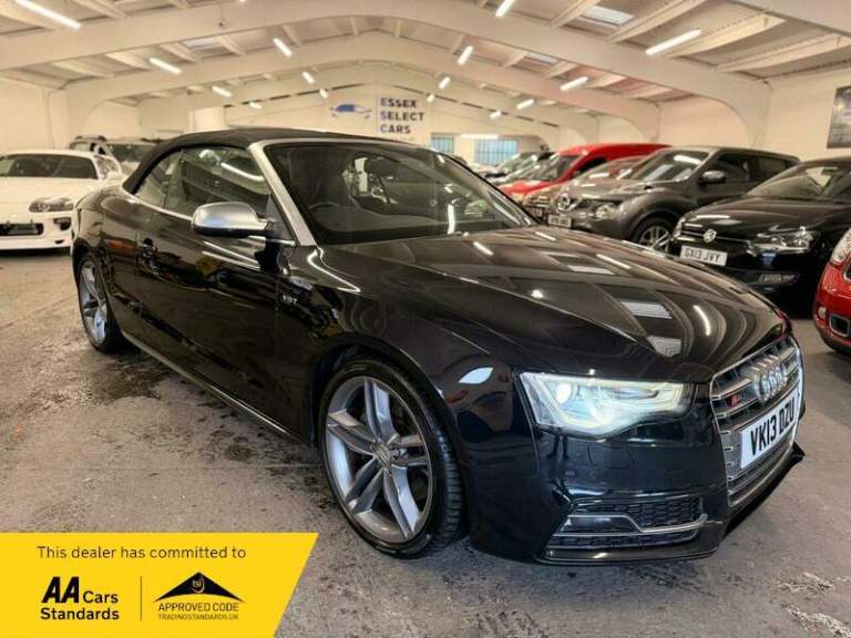 2013 Audi S5 3.0 TFSI V6 Cabriolet S Tronic quattro Euro 5 (s/s) 2dr CONVERTIBLE Petrol Automatic