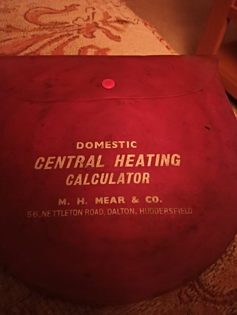Central heating calculator for sale 
