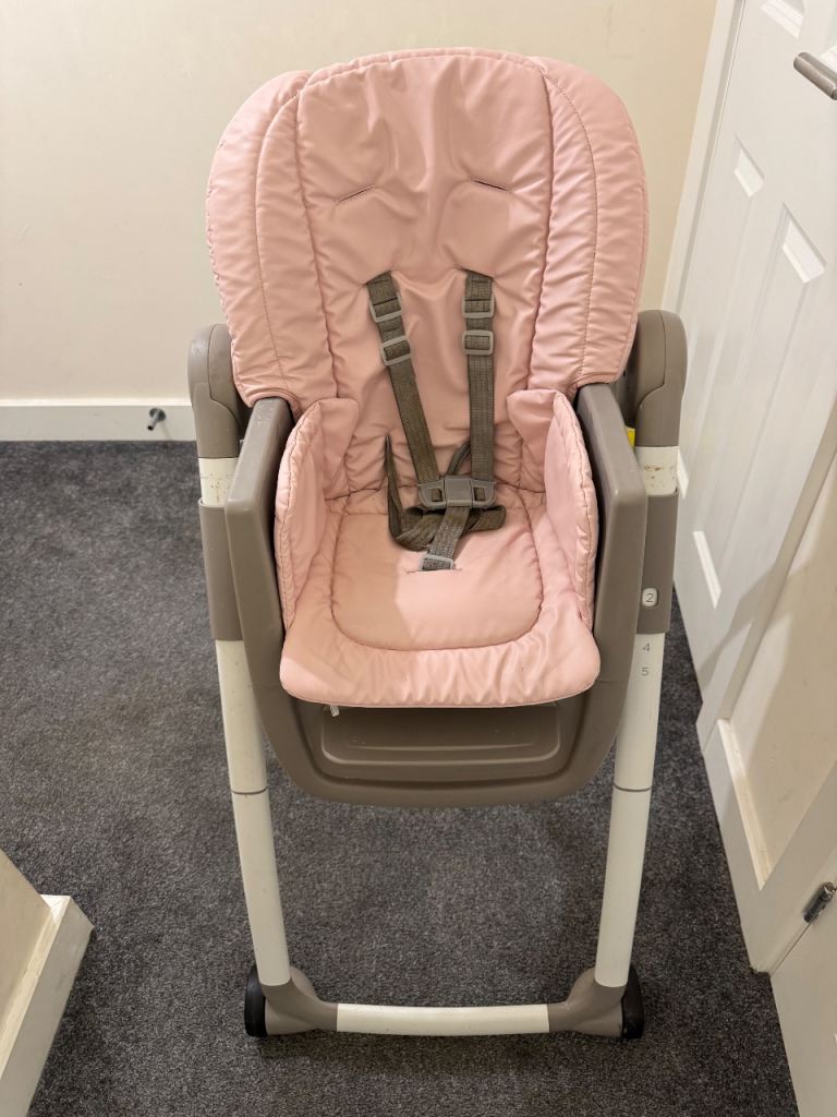 Joie Multiply 6in1 High Chair - Pink, Good Condition