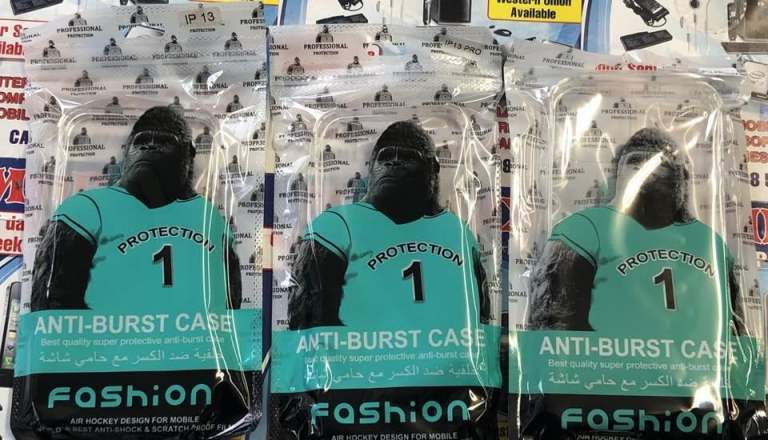 Apple iPhone 13mini/13/13PRO/13PRO MAX Antiburst shockproof clear cases available