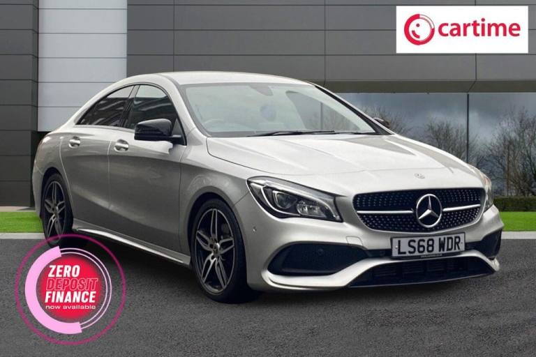 2018 68 MERCEDES-BENZ CLA 2.1 CLA 220 D AMG LINE 4D 174 BHP 8IN SCREEN, APPLE CA