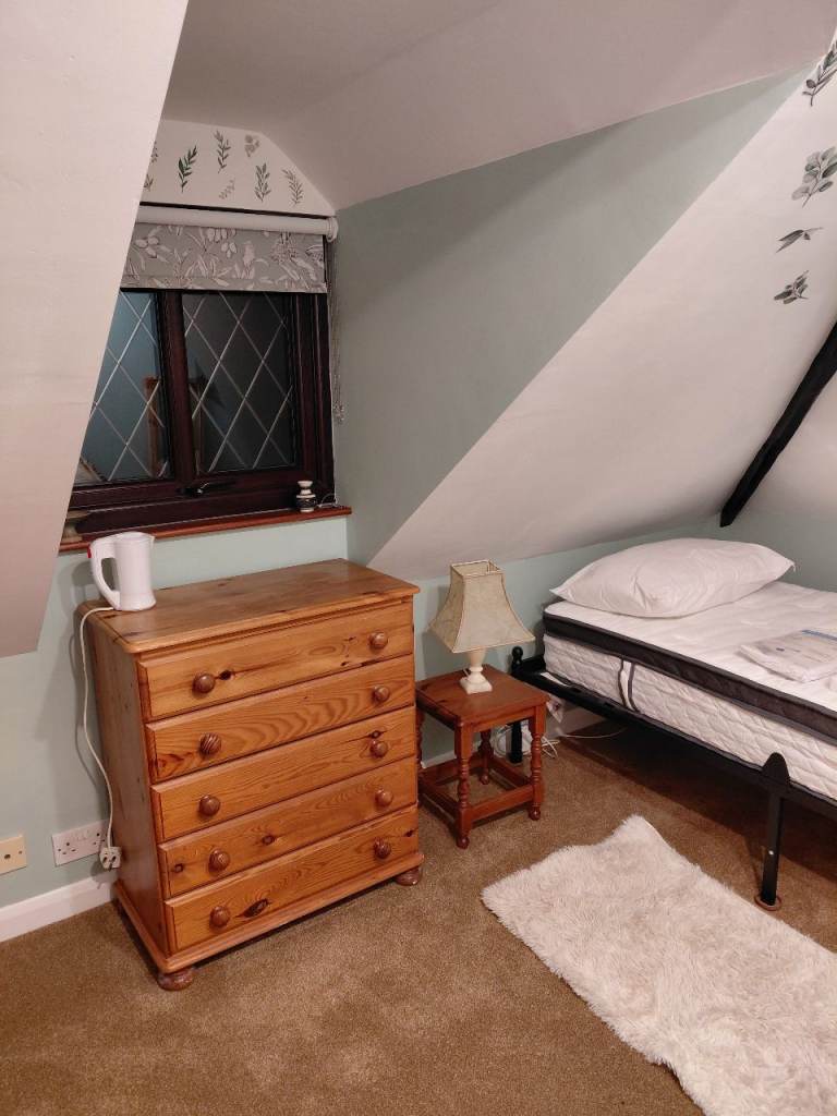 Suite of 2 rooms plus private shower room