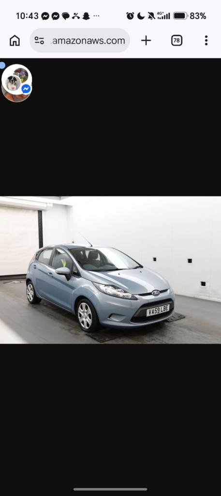 Ford, FIESTA, Hatchback, 2010, Manual, 1242 (cc), 5 doors