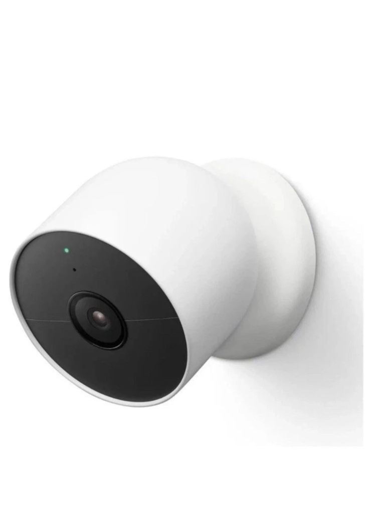 Google Nest Cam, Battery  - Smart Home WiFi Camera - Wireless, White