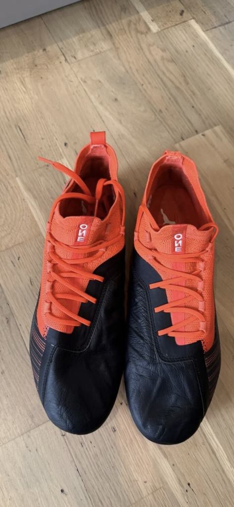 Puma one 5.1 size Uk 8 fg/ag firm ground football boots rugby boots 