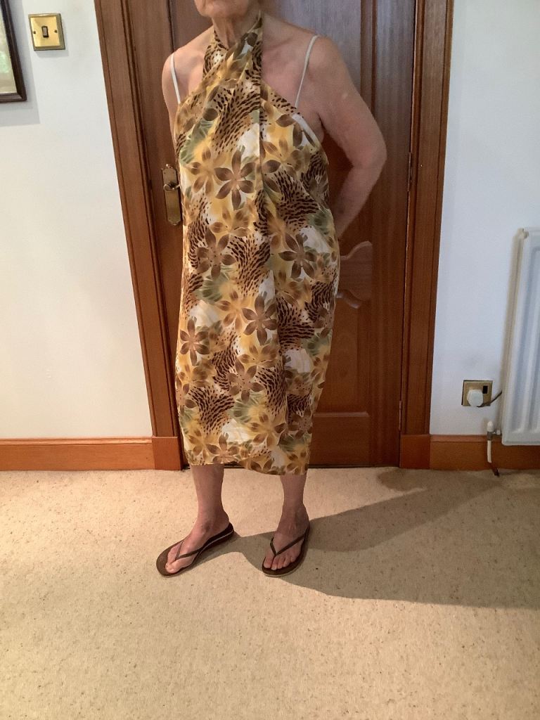 Multicoloured Floral Sarong / Beach Wrap – never used, & a few free bikinis with the sale.