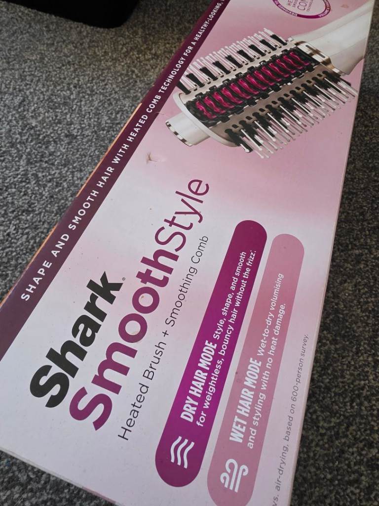 Shark Heated Brush BNIB