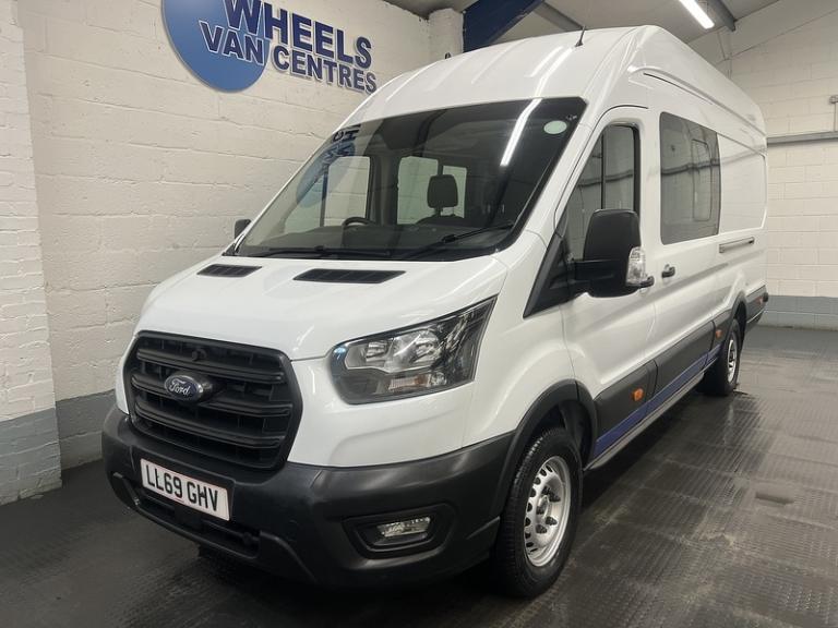 2019 Ford Transit 2.0 350 EcoBlue Leader Crew Van Double Cab 6dr Diesel Manual RWD L4 H3 Euro Com...